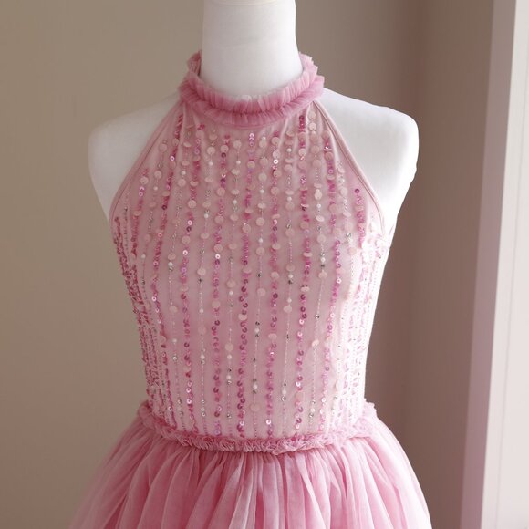 Tutu Du Monde Pink Tutu Dress Light Sound Party Portrait Wedding Recital NWT - Picture 6 of 9
